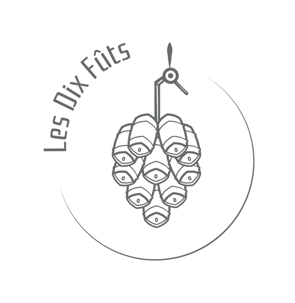 Logotype Les dix Fûts - Nicolas Témieau